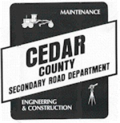 Cedar County Secondary Roads - Logo